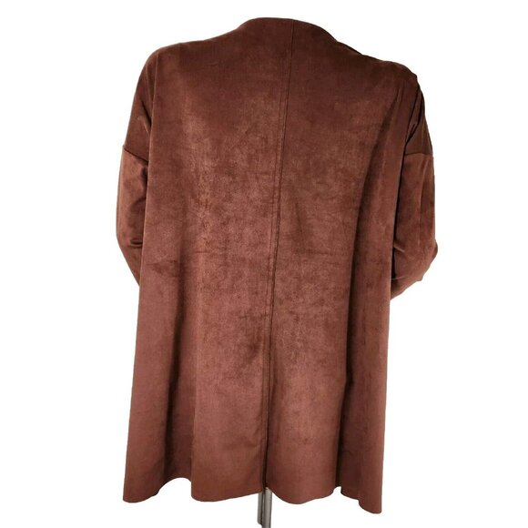 Bryn Walker Womens Size XS Sequoia Baxter Shirt  long sleeve V-Neck Oversized 19 - Picture 2 of 8